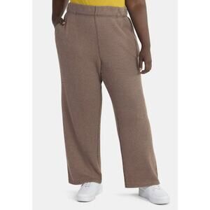 Terra & Sky NWT Brown Waffle Knit Pants